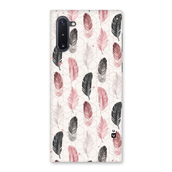 Feather Line Pattern Back Case for Galaxy Note 10