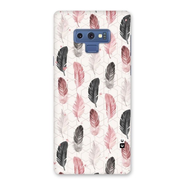 Feather Line Pattern Back Case for Galaxy Note 9