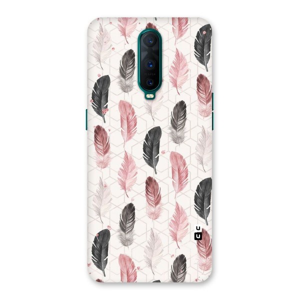 Feather Line Pattern Back Case for Oppo R17 Pro