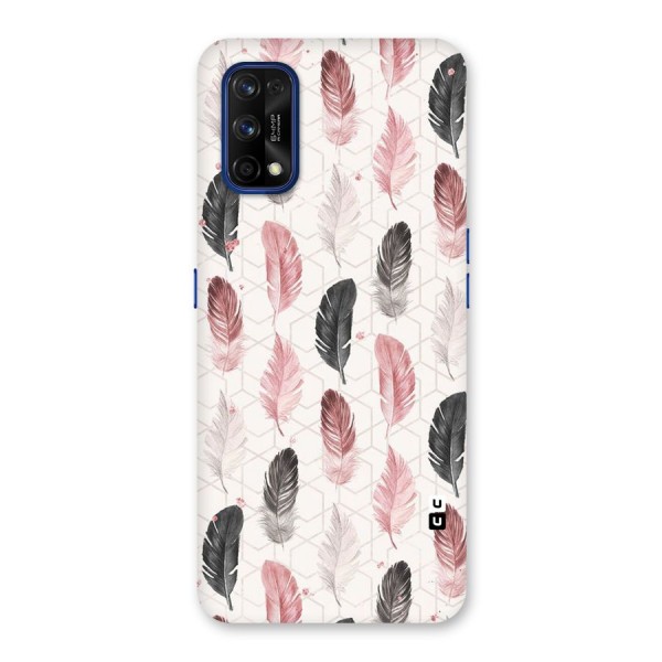 Feather Line Pattern Back Case for Realme 7 Pro