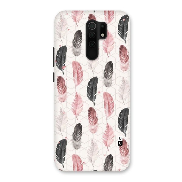 Feather Line Pattern Back Case for Redmi 9 Prime