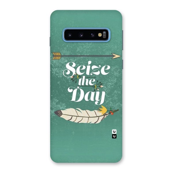 Feather Seize Back Case for Galaxy S10