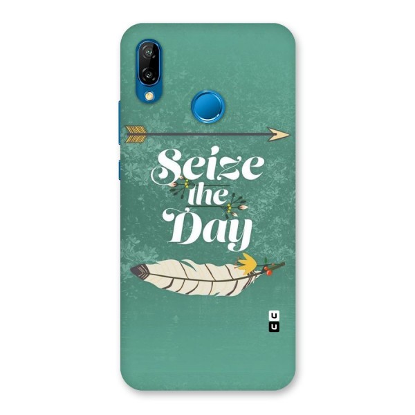 Feather Seize Back Case for Huawei P20 Lite