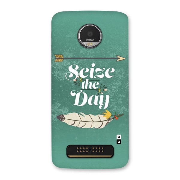 Feather Seize Back Case for Moto Z Play