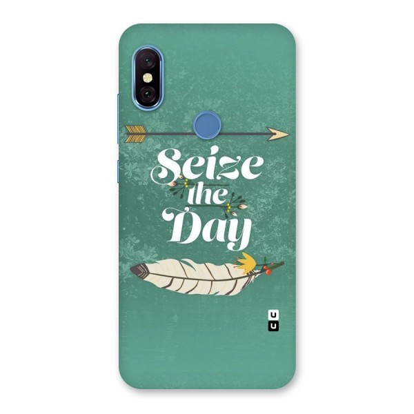 Feather Seize Back Case for Redmi Note 6 Pro