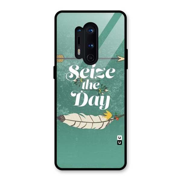 Feather Seize Glass Back Case for OnePlus 8 Pro