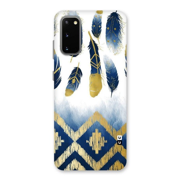 Feathers Beauty Back Case for Galaxy S20