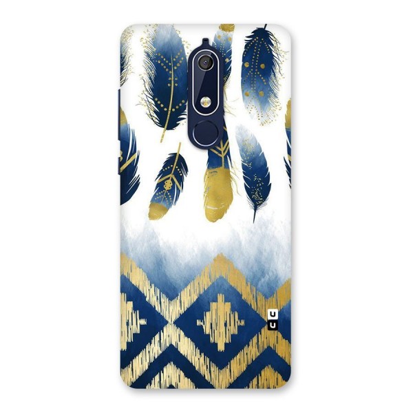 Feathers Beauty Back Case for Nokia 5.1