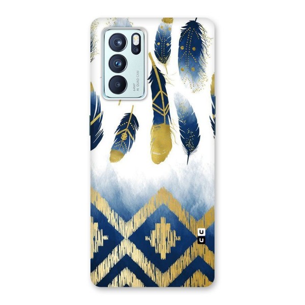 Feathers Beauty Back Case for Oppo Reno6 Pro 5G