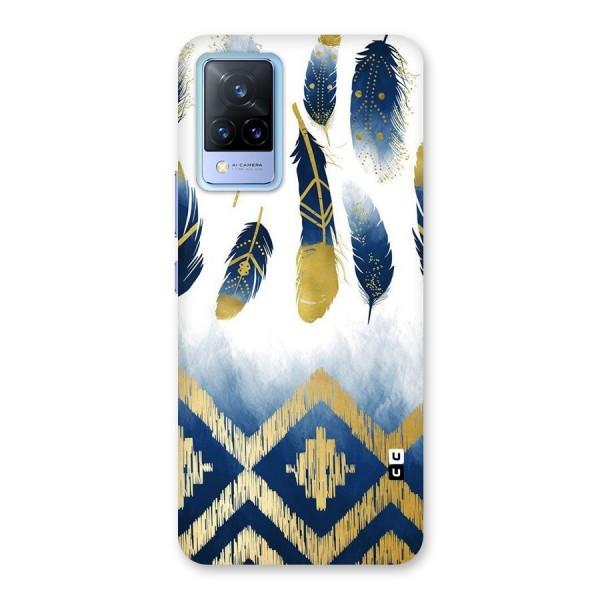 Feathers Beauty Back Case for Vivo V21 5G