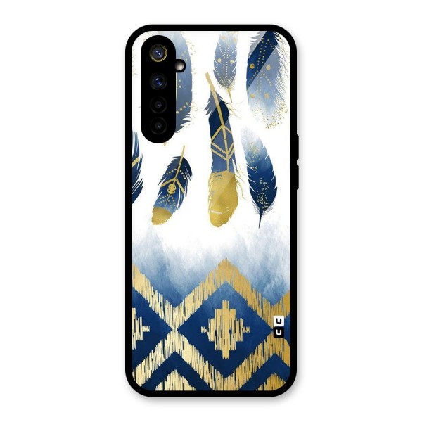 Feathers Beauty Glass Back Case for Realme 6