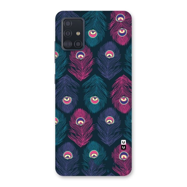 Feathers Patterns Back Case for Galaxy A51