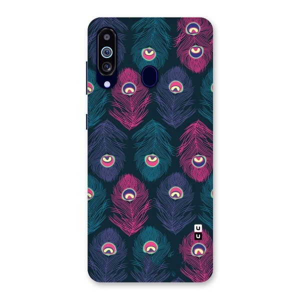 Feathers Patterns Back Case for Galaxy A60