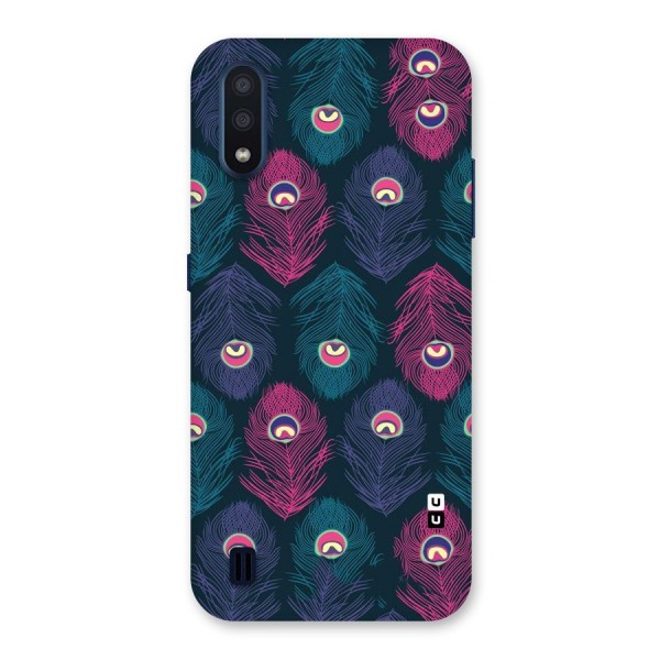 Feathers Patterns Back Case for Galaxy M01