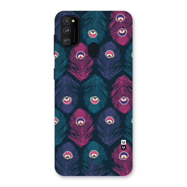 Feathers Patterns Back Case for Galaxy M21