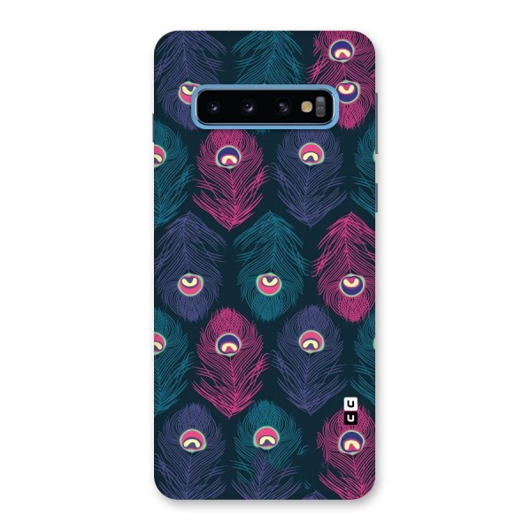 Feathers Patterns Back Case for Galaxy S10