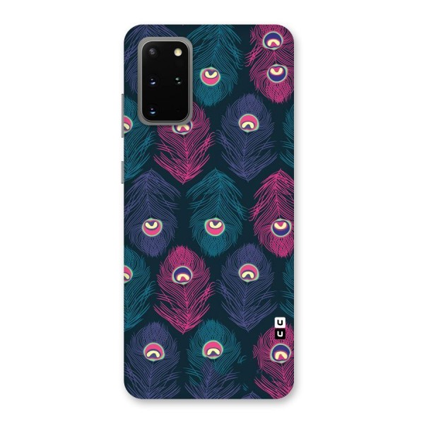 Feathers Patterns Back Case for Galaxy S20 Plus