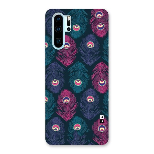 Feathers Patterns Back Case for Huawei P30 Pro