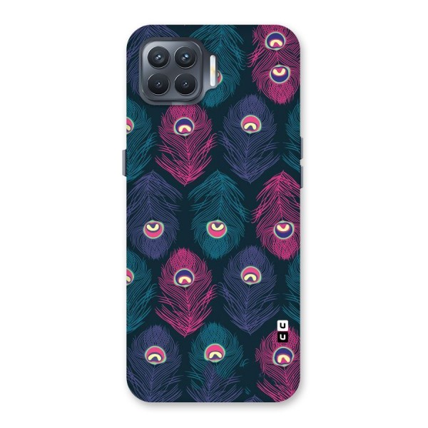 Feathers Patterns Back Case for Oppo F17 Pro