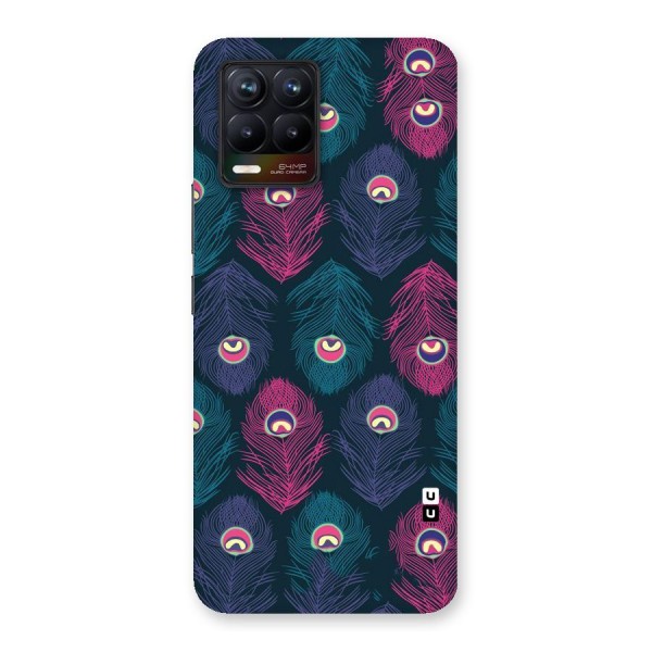 Feathers Patterns Back Case for Realme 8