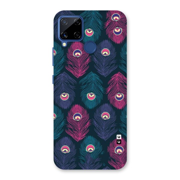 Feathers Patterns Back Case for Realme C15