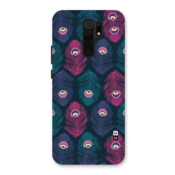 Feathers Patterns Back Case for Redmi 9 Prime