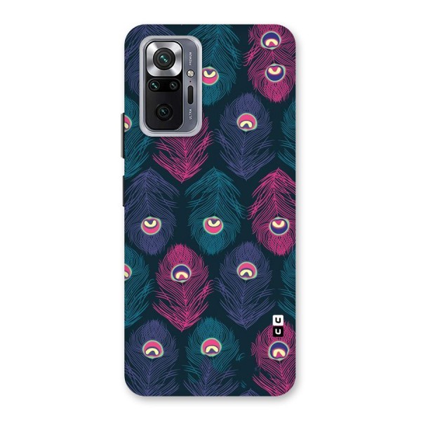 Feathers Patterns Back Case for Redmi Note 10 Pro