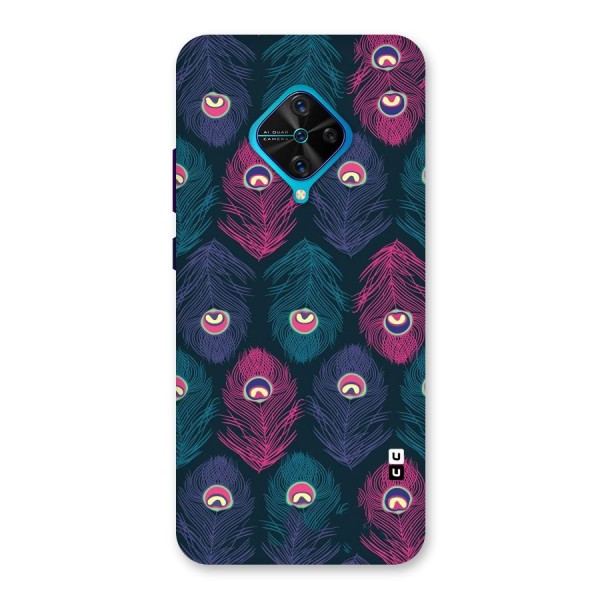 Feathers Patterns Back Case for Vivo S1 Pro