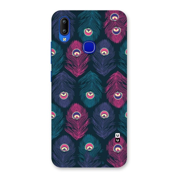 Feathers Patterns Back Case for Vivo Y91