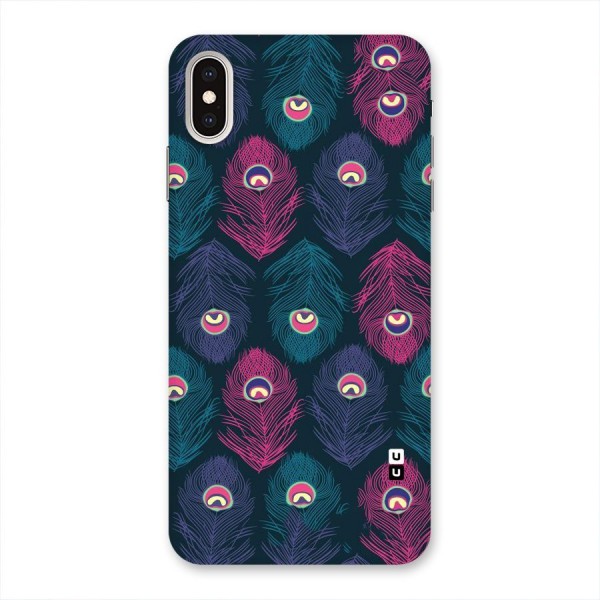 Feathers Patterns Back Case for iPhone XS Max