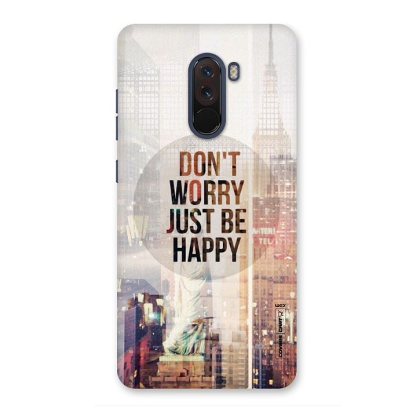 Feel Lively Back Case for Poco F1