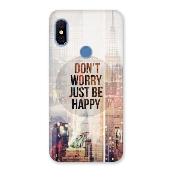 Feel Lively Back Case for Redmi Note 6 Pro