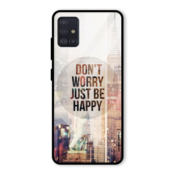 Feel Lively Glass Back Case for Galaxy A51