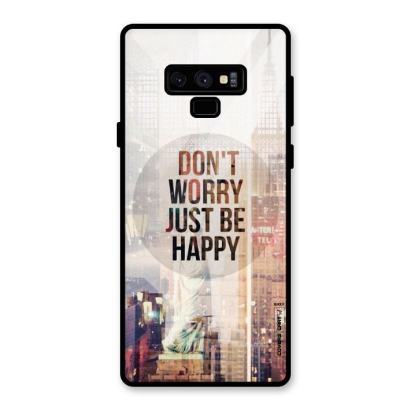 Feel Lively Glass Back Case for Galaxy Note 9