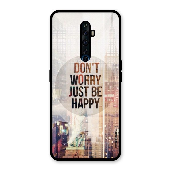 Feel Lively Glass Back Case for Oppo Reno2 Z