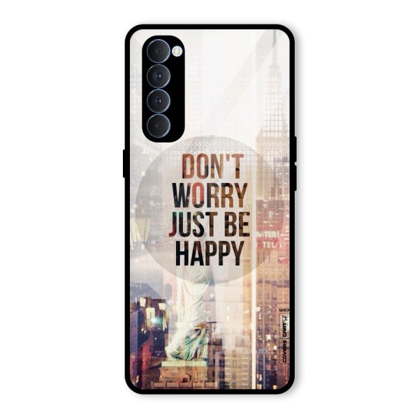 Feel Lively Glass Back Case for Oppo Reno4 Pro