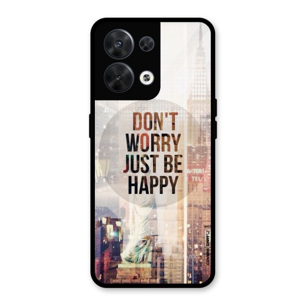 Feel Lively Glass Back Case for Oppo Reno8 5G