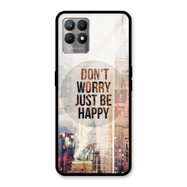 Feel Lively Glass Back Case for Realme 8i