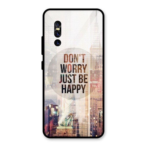 Feel Lively Glass Back Case for Vivo V15 Pro