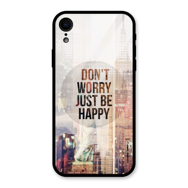 Feel Lively Glass Back Case for XR