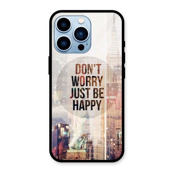 Feel Lively Glass Back Case for iPhone 13 Pro