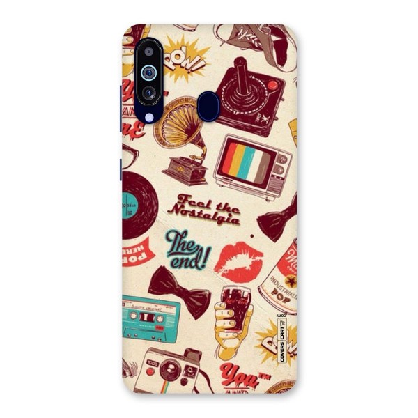 Feel The Nostalgia Back Case for Galaxy A60