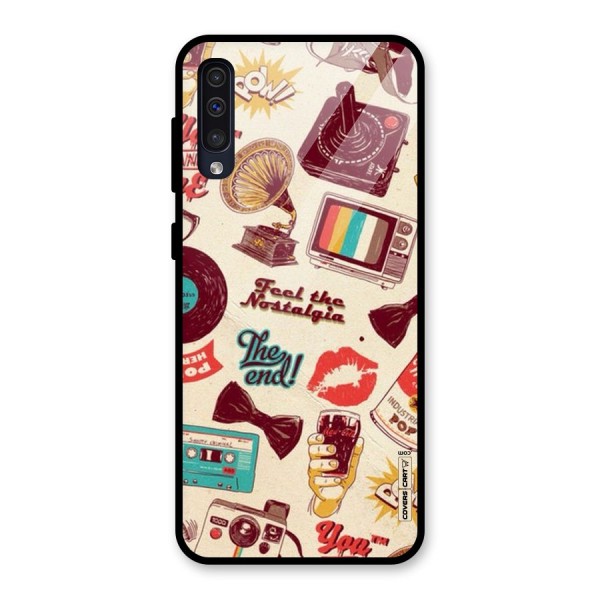 Feel The Nostalgia Glass Back Case for Galaxy A50s