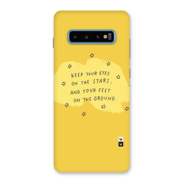 Feet On Ground Back Case for Galaxy S10 Plus