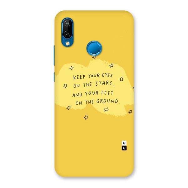 Feet On Ground Back Case for Huawei P20 Lite