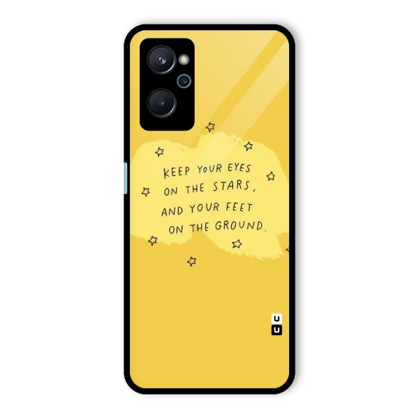 Feet On Ground Glass Back Case for Realme 9i