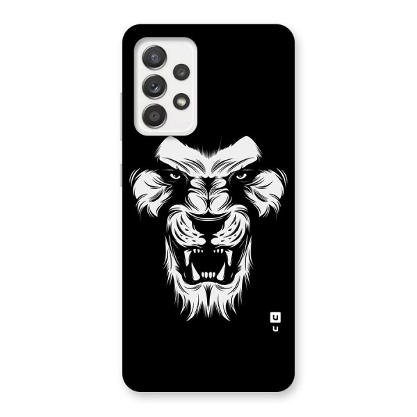 Fierce Lion Digital Art Back Case for Galaxy A52