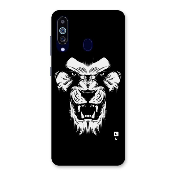 Fierce Lion Digital Art Back Case for Galaxy A60