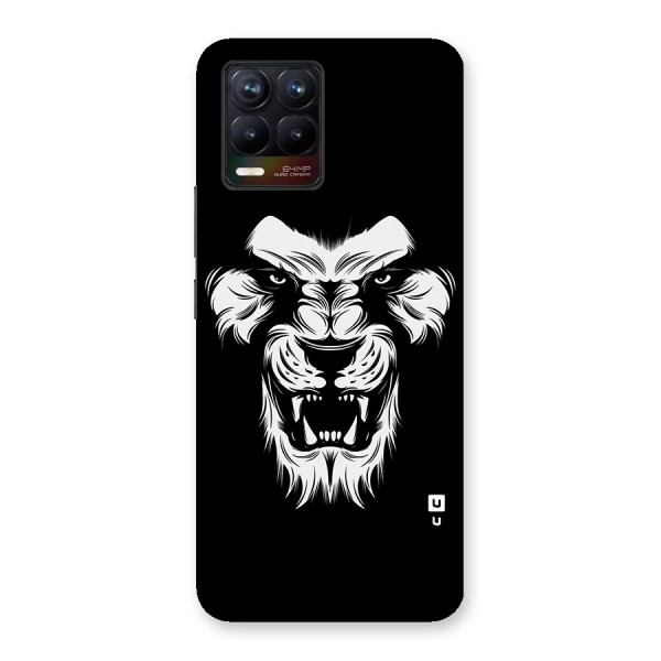 Fierce Lion Digital Art Back Case for Realme 8