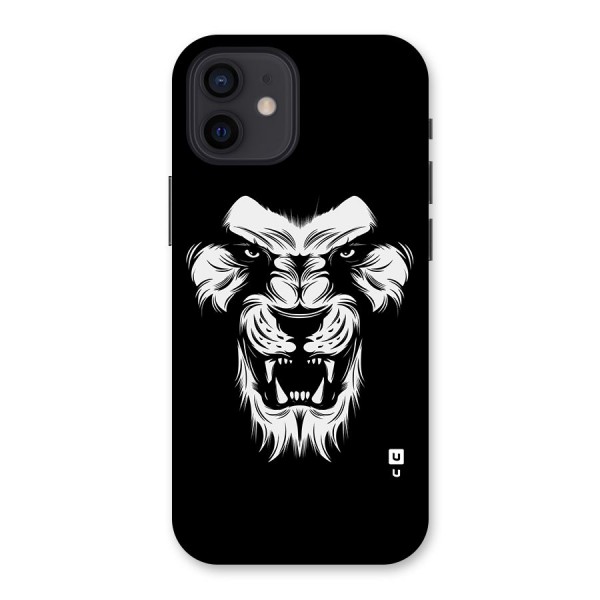 Fierce Lion Digital Art Back Case for iPhone 12